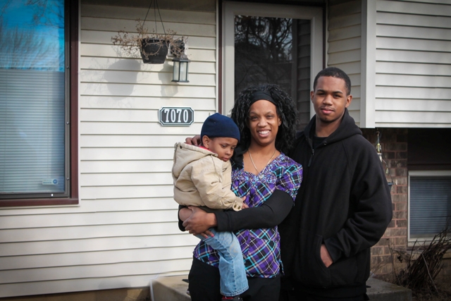 Jerrina McBride and sons