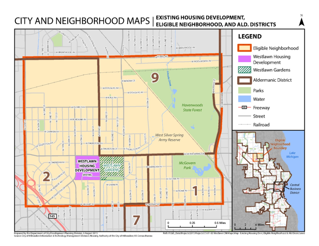 Milwaukee CNI Boundaries