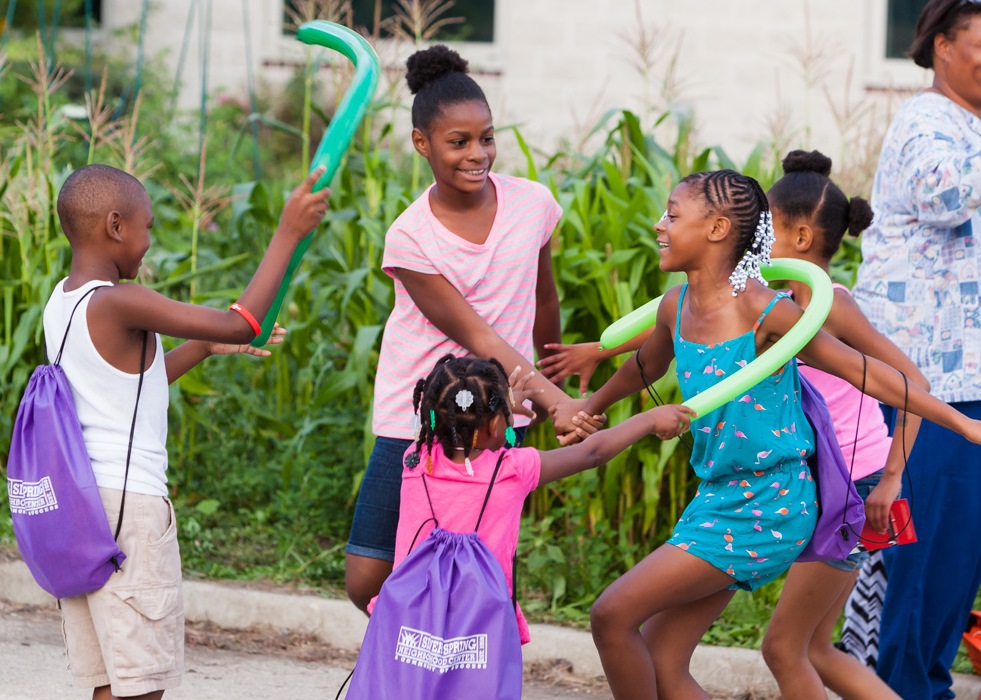 Kids playing