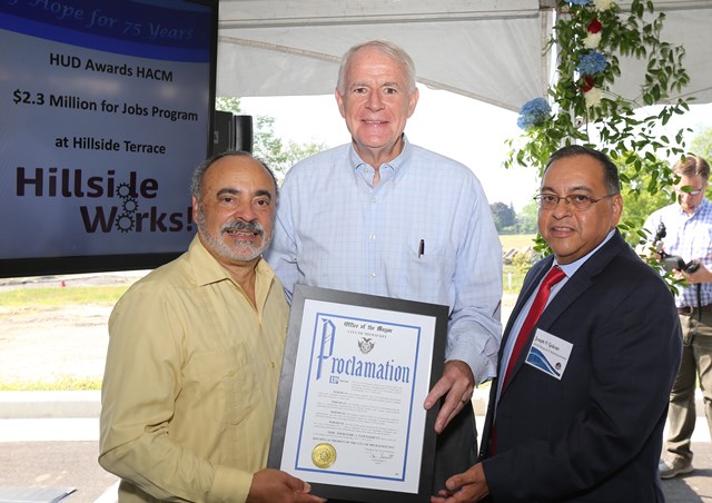 HACM Annual Meeting at Victory Manor Mayor Barrett HUD Joseph Galvan HACM Tony Perez